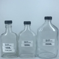 Cold Brew Coffee Glass Bottle/Botol Kopi 130/180/350ML