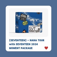 專輯/週邊代購【*PRE ORDER* [SEVENTEEN] - NANA TOUR with SEVENTEEN 2024 MOMENT PACKAGE】