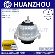1PC HUANZHOU BRAND FRONT LEFT ENGINE MOUNTING - BMW 1/3 SERIES E88 E82 E81/ E93 E92 E90 E91 / BMW X1