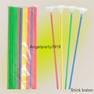 50 colorful balloon sticks balloon handle/s