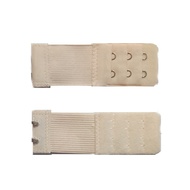 1pc 3 Rows 2 Hook Bra Extension Strap Extender for Women Adjustable Belt Buckle Nylon Elastic Bra Ex