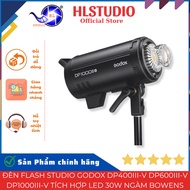 Godox DP400III-V DP600III-V DP1000III-V Studio Flash with Integrated 30W LED Bowens HL Studio Mount