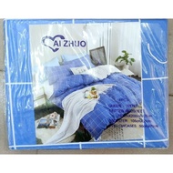 Queen Bedsheet Ai zhuo Design Global Collection Ready Stoct Set 4pieces
