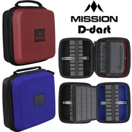 Mission Dart Case 2 - Freedom Luxor Blue/Red Strong Protection Darts Bag / Wallet (bekas arrow dart)
