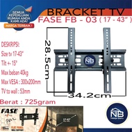 Bracket Tv 17inch-42inch FASE