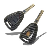 ABS Remote Car Key Case Cover Key Shell For Porsche 911 997 Cayman Boxster 987 2005-2008(SILVER Head