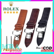 Strap Leather WatchTALI ROLEX Daytona Oyster President Datajust 20mm Free pen Non Logo