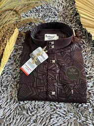 kemko Sultan embos terbaru baju Koko pria motif etnic