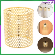Vintage Lamp Shade Iron Table Lamp Shade Hollow Out Rustic Lamp Shade Accessory  zhiymais