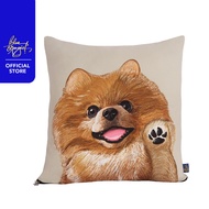 Blue Magic Montana Dog 16x16 Pillow