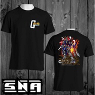 Gundam rx78 Ariel noah mayonnaise cotton combed 24s T-shirt