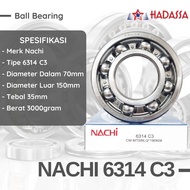 Ball Bearing Nachi 6314 C3