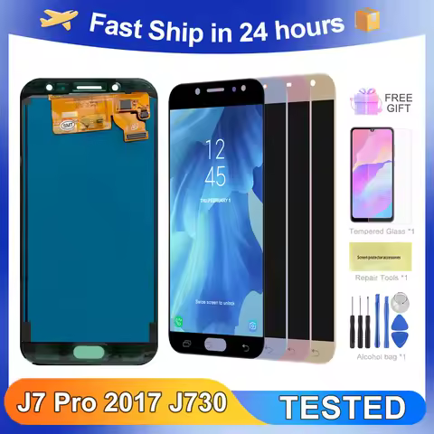 J730 5.5''For Samsung For J7 Pro J730F J730GM/DS J730G/DS LCD Display Touch Screen Digitizer Assembl