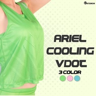 VATEMON เสื้อกล้ามผู้หญิง Ariel Cooling Vdot Tecnology Laser Dot For WoMen