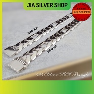 Ready Stock | 925 纯银 男款手链 (540/580 KF) | Original 925 Silver Bracelet Bangle KF For Men | Gelang Tangan Lelaki Perak 925