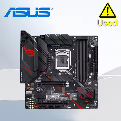 ASUS ROG STRIX B460-G GAMING motherboard Socket 1200 supports 10th Gen Core, Pentium Gold and Celero