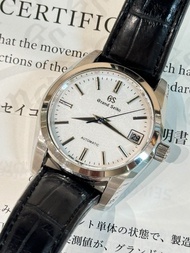 🌈🌈新返貨啦🌈🌈📙連證書📙🤍🤍Grand Seiko SBGR287🤍🤍💜💜🍼全鋼 原裝白紋理面🍼🤍36.5mm 自動透底機芯 🤎🤎連原裝摺扣 👍🏻👍🏻BW3909(旺角洗衣街店）