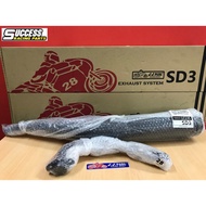 Y15ZR V1 /V2 RS 150 LC135 4S/5S V2-V4 28MM/32MM EXHAUSTS YSTEM SD3 YY PANG