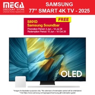 SAMSUNG QA77S95FAKXXS 77" OLED 4K S95F SMART TV | Free TV Slimfit WMT | Free S801D Soundbar Redeem S