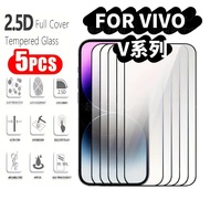 5 Pieces Package 9H HD Tempered Film FOR Vivo V40Lite V29e V25 V23 V17 V15 V11 V9 V7 X200 Promini Fu