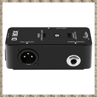 DI BOX LEF-331 Micro-DI with Cab Sim and Gain Guitar Effect Pedal True Bypass