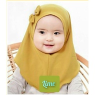 Baby hijab 0-3 years old children's headscarf / cute fita baby hijab muslim baby fashion /seria fita