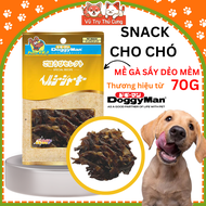 Snack Mề gà sấy cho chó Doggyman 70g