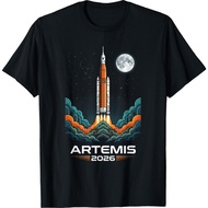 Artemis 2026 Rocket Launch Mission To The Moon Artemis 2 T-Shirt