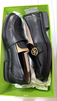Sam Edelman 黑色復古樂福鞋