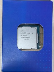Intel I3-10100F CPU 英特爾 全新盒裝 LGA1200 不帶核顯 10代CPU