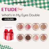 [ETUDE] What's In My Eyes Double – 8 colors / 2g