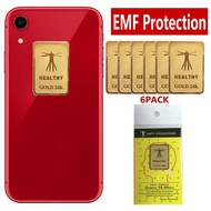 6Pcs Emf Protection Cell Phone Sticker Anti Radiation Protector Sticker Emf Blocker for Phones  Lapt