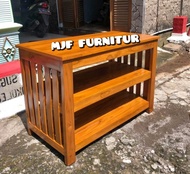 Meja akuarium/Meja tv/Meja aquascepe/Meja serbaguna/Meja kayu/Meja kayu serbaguna tinggi 70cm/Meja a
