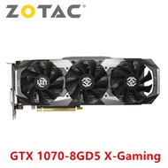 VFDRT ZOTAC GTX 1070 Ti 1070Ti 8GB การ์ดการ์ดจอ GPU เกม NVIDIA GeForce GTX1070 GTX1070Ti การ์ดจอเกมค