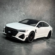 Car Model Kengfai Kengfai 1: 18 ABT Modified Version Audi RS7 Alloy Full Open Collection