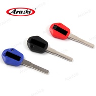 Arashi 42mm Motorcycle Uncut Blade Blank Key For KTM RC390 RC 390 / DUKE 250 390 Accessories
