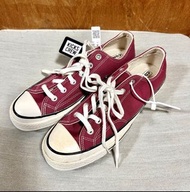 《平賣》Converse Chuck 70 低筒帆布鞋- 酒紅色