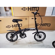 Latest HITO Mini16 Foldable Bike 16inch 7Speed Bicycle Shimano Hito Official Authorised Singapore Di