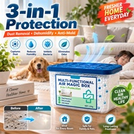 Dust Buster Magic Box / Home Office Car Air Cleaner / Strong Suction Vacuum / 99.9 Sterilization / C