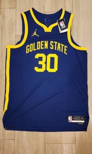 Nike Jordan NBA Warriors 勇士 statment edition Curry AU authentic Jersey size 48 刺繡 落場版 球員版 球衣 波衫