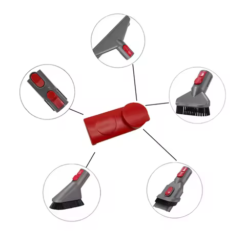 【Shopper’S Favorite】2Pcs Clip Latch Tab Button + Spring Wand Tool Switch Button For Dyson V6 V7 V8 V