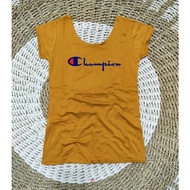 T-shirt women's tight bodyfit basic tee POLOS u neck v neck v neck t shirt women