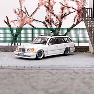 MORTAL Mercedes E-Class S124 Estate White with Accessories BBS Rim