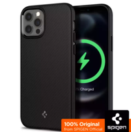 SPIGEN Case for iPhone 12 Series [Mag Armor MagFit] Shock absorption TPU case with a embedded magnet for a stronger MagSafe hold / iPhone 12 Pro max Case / iPhone 12 Pro Case / iPhone 12 Case / iPhone 12 Mini Case **MagSafe Not Included**