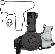 PCV Valve Engine Crankcase Vent Valve Oil Separator with Gasket & O-ring seal for 2012-2018 Audi A4