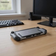 [happyss] Slim Doable Case Shell PC TPU Protective Hard Crystal Cover Shoproof Ergonomic Handle Grip