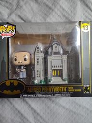 funko 蝙蝠俠 阿福  含場景莊園
