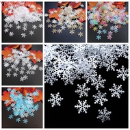 YONGWANG66ZX Christmas Snowflakes Confetti, Multi-color DIY Artificial Snowflakes, Funny Glitter 1.5