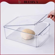 blesiya Bread Dough Proofing Box Pizza Dough Tray Fruit 12 x 8inch Bakery Dough Ball Proofing Contai