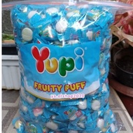 Permen Yupi Love Strawberry /Mango kiss /Fruity Puff 1kg